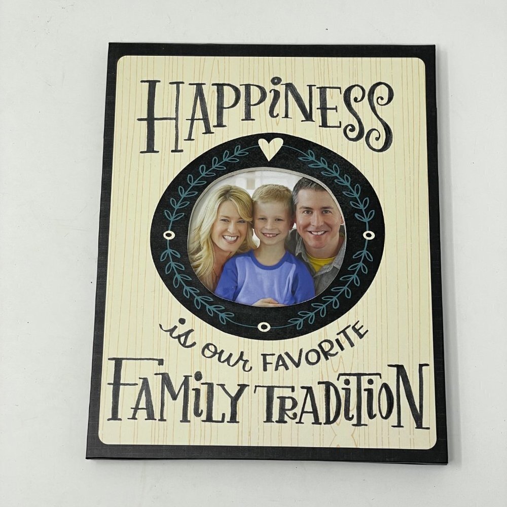 Hallmark Happiness Is Our Favorite Family Tradition Fold-Out Frame